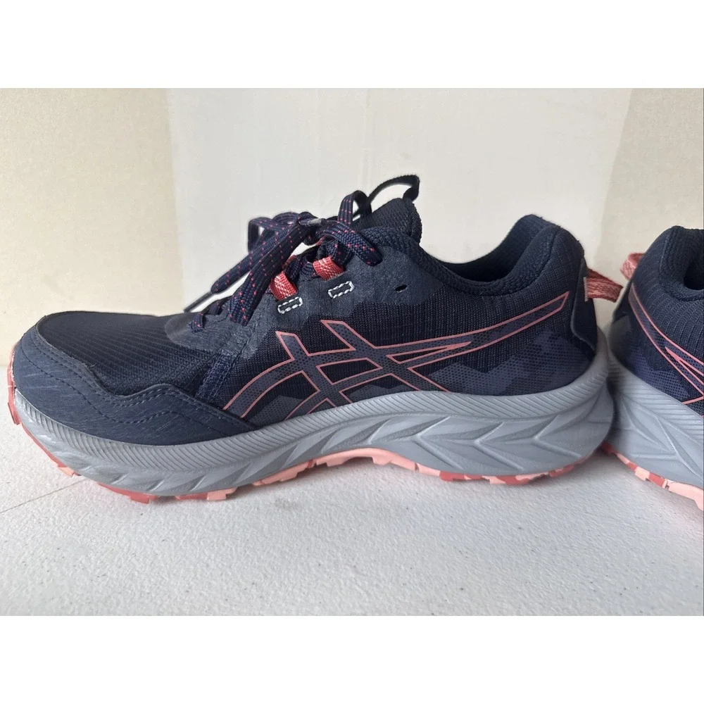 ASICS Gel Venture Indigo Blue/Papaya Women Size 8